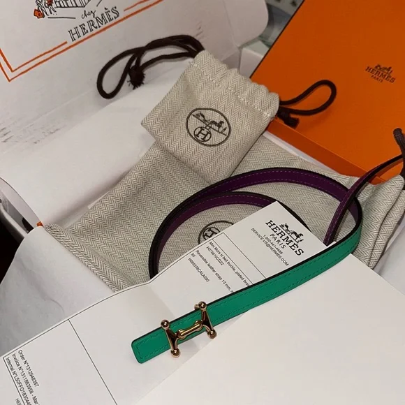 Hermes | Accessories | Hermesbeltwith H Buckle Reversible 3  display picture 2